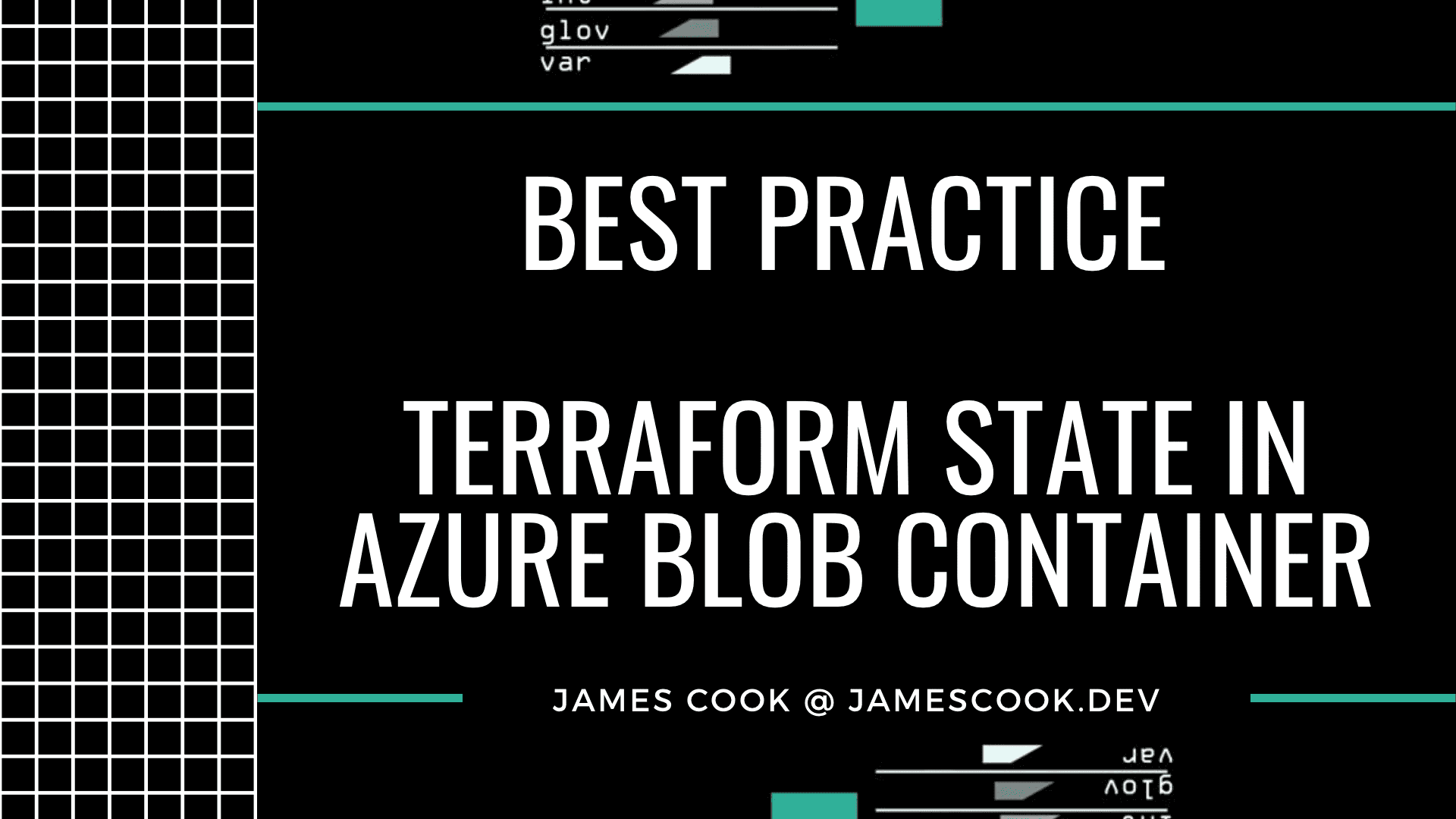 Best Practice: Terraform State in Azure Blob Container